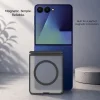  Samsung Galaxy Z Flip8 fekete Blueo bőrbarát matt leejtés elleni MagSafe tok thumbnail