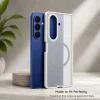  Samsung Galaxy Z Flip8 fekete Blueo bőrbarát matt leejtés elleni MagSafe tok thumbnail