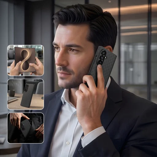Benks ArmorGrid Pro Grand Combo magnetické puzdro pre Samsung Galaxy Z Fold 8 Ultra, čierne - 6