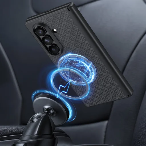 Benks ArmorGrid Pro Grand Combo magnetické puzdro pre Samsung Galaxy Z Fold 8 Ultra, čierne - 8