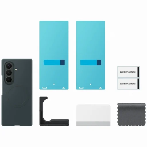 Samsung Silicone Magnet kryt pre Galaxy Z Fold8 Ultra, zelený - 5