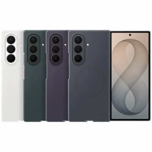 Samsung Silicone Magnet kryt pre Galaxy Z Fold8 Ultra, zelený - 6