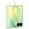  Samsung Galaxy Z Flip8 zöld Silicone Ring Magnet tok thumbnail
