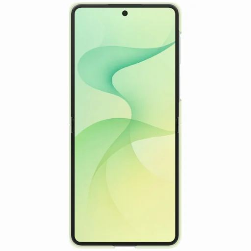 Samsung silikónový kryt s prsteňom a magnetom pre Galaxy Z Flip8, zelený - 3