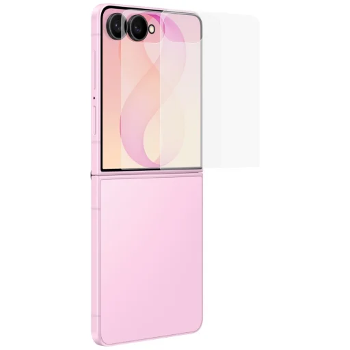 Samsung antireflexná ochranná fólia pre Galaxy Z Flip8, číra, 2 ks - 1