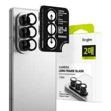Ringke Camera Frame 2 kusy ochrany fotoaparátu pre Samsung Galaxy Z Fold 7 / 8 Ultra, čierna