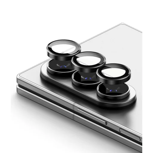 Ringke Camera Frame 2 kusy ochrany fotoaparátu pre Samsung Galaxy Z Fold 7 / 8 Ultra, čierna - 2