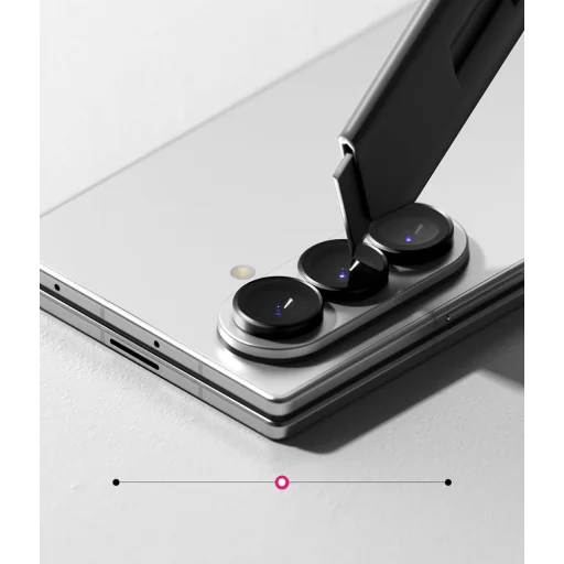 Ringke Camera Frame 2 kusy ochrany fotoaparátu pre Samsung Galaxy Z Fold 7 / 8 Ultra, čierna - 7