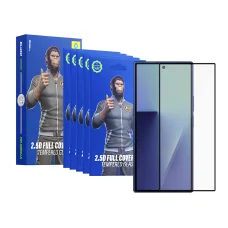 Blueo 2.5D Silk celoplošné HD ochranné tvrdené sklo pre Samsung Galaxy Z Fold7 / Z Fold8 Ultra, čierne (5 ks)