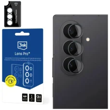 3MK Lens Protection Pro ochrana fotoaparátu pre Samsung Galaxy Z Fold 8, čierna