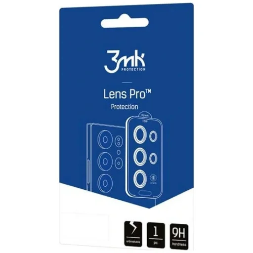 3MK Lens Protection Pro ochrana fotoaparátu pre Samsung Galaxy Z Fold 8, čierna - 2