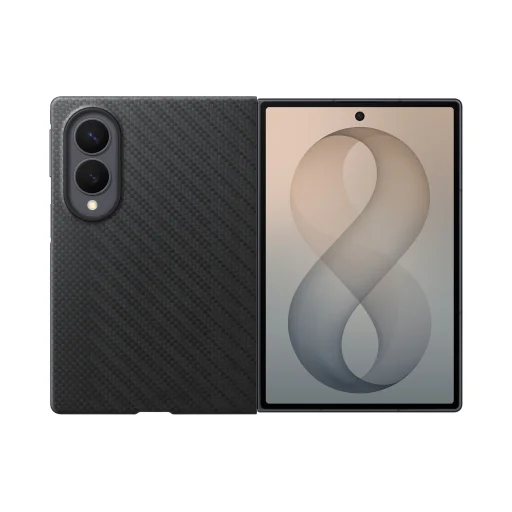  Samsung Galaxy Z Fold 8 fekete EF-KF971SBE Carbon mágneses tok - 1