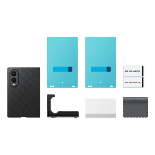  Samsung Galaxy Z Fold 8 fekete EF-KF971SBE Carbon mágneses tok - 5