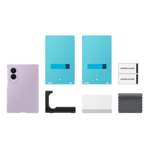 Samsung Galaxy Z Fold 8 fialové EF-EF971CVE silikónové magnetické puzdro - 5