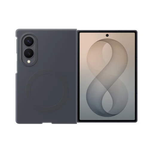 Samsung Galaxy Z Fold 8 čierne EF-EF971CBE silikónové magnetické puzdro - 1