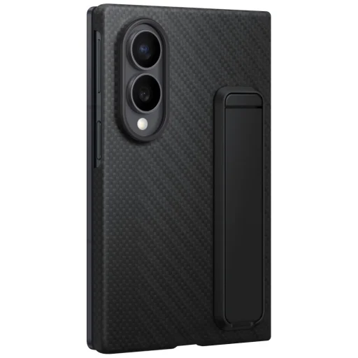  Samsung Galaxy Z Fold8 fekete Carbon Standing tok - 1