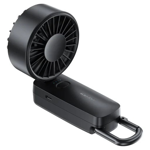 Acefast YF2 prenosný mini ventilátor, čierny - 2