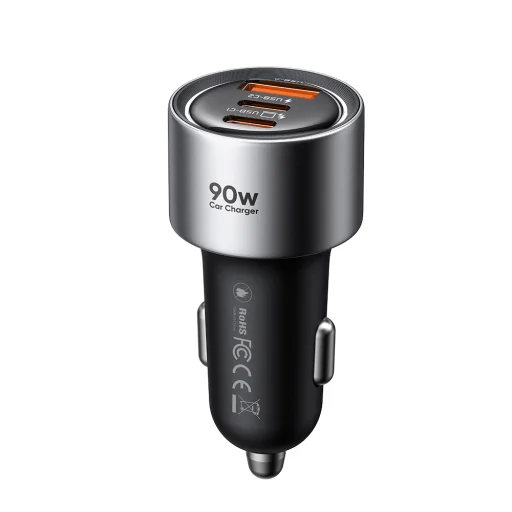 Mcdodo Gana Series CC-3110 90 W autonabíjačka s 2 konektormi USB-C a USB-A, čierna - 1