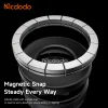 Mcdodo CM-8540 magnetický držiak na telefón do auta na palubnú dosku, s vákuovou prísavkou, so skladacou konštrukciou – čierny thumbnail