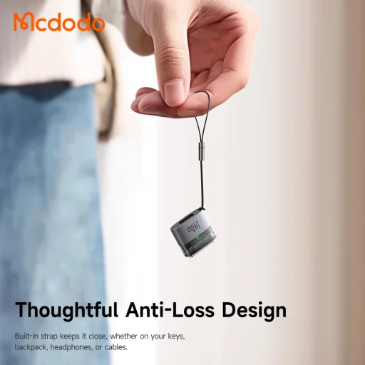 Mcdodo OT-8850 USB-C–MagSafe 3 OTG adaptér, čierny, 140 W - 5