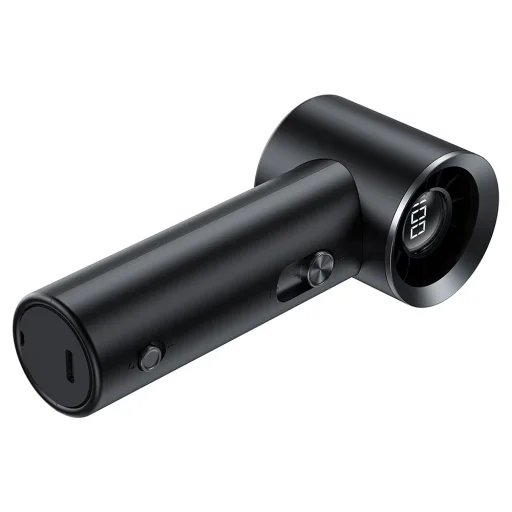 Acefast YF1 prenosný ručný mini ventilátor, 100 úrovní, čierny - 4