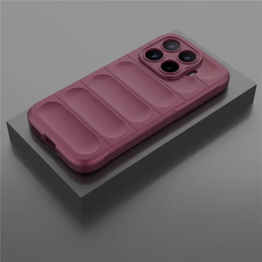 Techsuit Magic Shield tok Xiaomi 17T készülékhez, bordó - 6