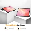 Techsuit Flex Trifold puzdro na tablet s držiakom na dotykové pero pre Samsung Galaxy Tab S11 Ultra / Tab S12 Ultra, zelené thumbnail