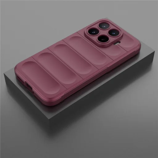 Techsuit Magic Shield TPU tok Xiaomi 17T Pro készülékhez, bordó - 6