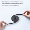 Mcdodo CA-1200 ultratenký magnetický samonavíjací kábel USB – Type-C, čierny, 1 m, 6 A thumbnail