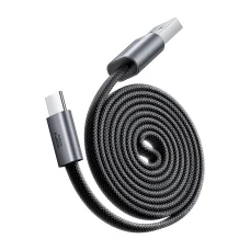 Mcdodo CA-1200 ultratenký magnetický samonavíjací kábel USB – Type-C, čierny, 1 m, 6 A
