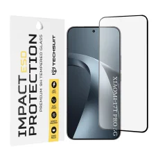 Techsuit ESD Glass tvrdené sklo na Xiaomi 17T Pro, čierna sklenená fólia