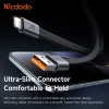 Mcdodo Data Cable Self-Winding Series CA-1160 samonavíjací USB-A – Lightning kábel, 3A, 1m, čierny thumbnail
