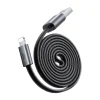 Mcdodo Data Cable Self-Winding Series CA-1160 samonavíjací USB-A – Lightning kábel, 3A, 1m, čierny thumbnail