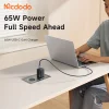 Mcdodo Ultimate Mini (CH-0850) GaN USB-C hálózati gyorstöltő 65W fekete thumbnail
