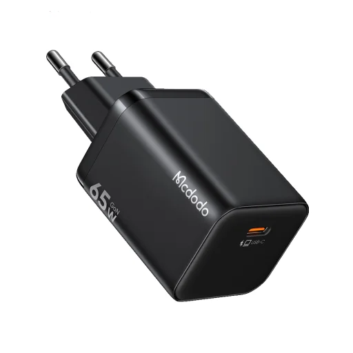 Mcdodo Ultimate Mini (CH-0850) GaN USB-C hálózati gyorstöltő 65W fekete - 1