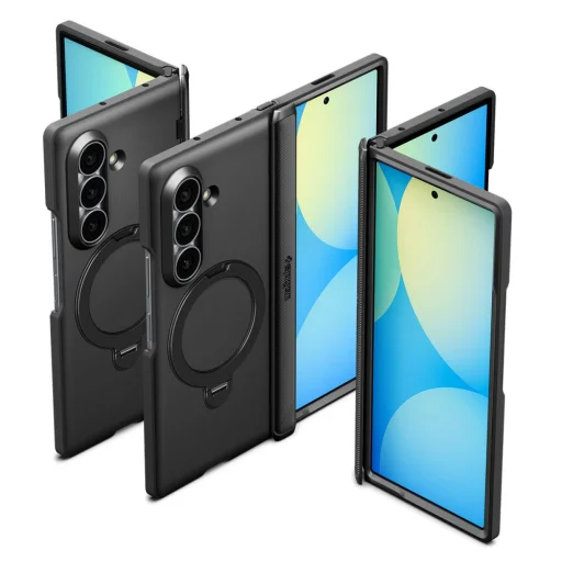  Samsung Galaxy Z Fold 8 Ultra fekete Spigen Slim Armor Pro S MagSafe tok - 6