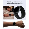 Spigen WBF1 nylonový remienok pre Samsung Galaxy Watch 8 / 9 / Classic (40 / 44 / 46 mm), čierny thumbnail
