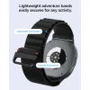 Spigen WBF1 nylonový remienok pre Samsung Galaxy Watch 8 / 9 / Classic (40 / 44 / 46 mm), čierny thumbnail