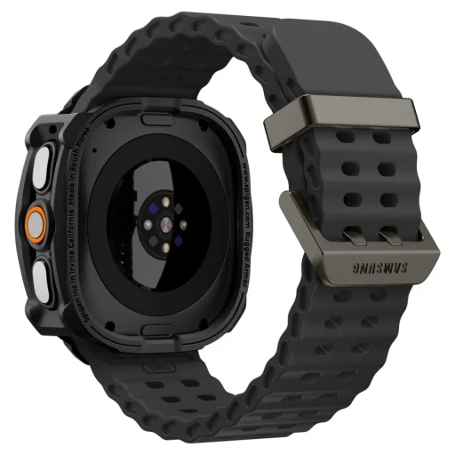 Spigen Rugged Armor ochranné puzdro pre Samsung Galaxy Watch Ultra 2 (2026) 47 mm, matná čierna - 5