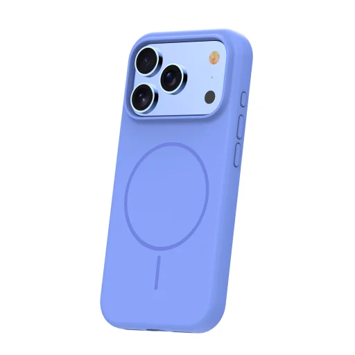 TFO Silicone Thin Mag magnetické puzdro pre iPhone 17 Pro Max a iPhone 18 Pro Max, modré - 2