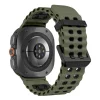 Samsung Galaxy Watch Ultra 1 / 2 2024–2026 (47 mm) vojenský zelený/čierny remienok Tech-Protect Iconband Pro thumbnail