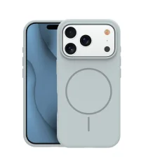 TFO Silicone Thin Mag strieborné puzdro pre iPhone 17 Pro Max a iPhone 18 Pro Max