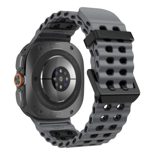 Samsung Galaxy Watch Ultra 1 / 2 2024–2026 (47 mm) Tech-Protect Iconband Pro sivo-čierny remienok na inteligentné hodinky - 2