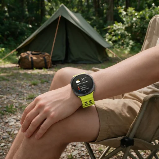 Samsung Galaxy Watch Ultra 1 / 2 2024–2026 (47 mm) limetkovo-čierny remienok Tech-Protect Iconband Pro - 4