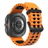 Samsung Galaxy Watch Ultra 1 / 2 2024–2026 (47 mm) oranžovo-čierny remienok Tech-Protect Iconband Pro thumbnail