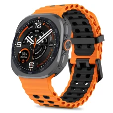 Samsung Galaxy Watch Ultra 1 / 2 2024–2026 (47 mm) oranžovo-čierny remienok Tech-Protect Iconband Pro