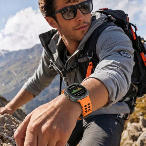 Samsung Galaxy Watch Ultra 1 / 2 2024–2026 (47 mm) oranžovo-čierny remienok Tech-Protect Iconband Pro - 3