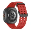 Samsung Galaxy Watch Ultra 1 / 2 2024–2026 (47 mm) Tech-Protect Iconband Pro karmínový remienok thumbnail