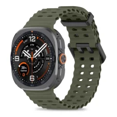 Samsung Galaxy Watch Ultra 1 / 2 2024–2026 (47 mm) vojenská zelená Tech-Protect Iconband Pro remienok