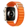 Huawei Watch Fit 3 / 4 / 4 Pro / 5 / 5 Pro oranžový pletený nylonový remienok Tech-Protect Nylon Pro thumbnail